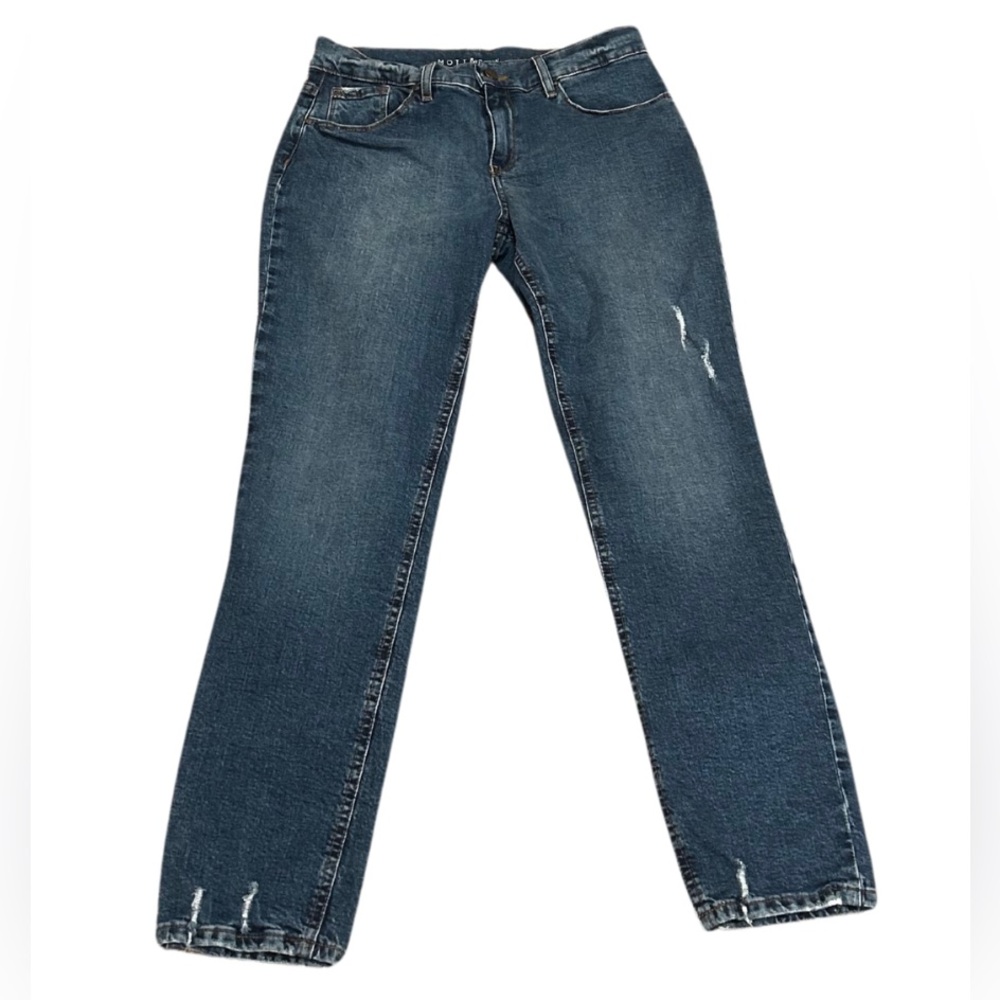 Mott & Bow Boyfriend Jeans | Medium Blue Wash | Size W28 x L30